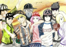 Naruto e Company in versione Baseball
